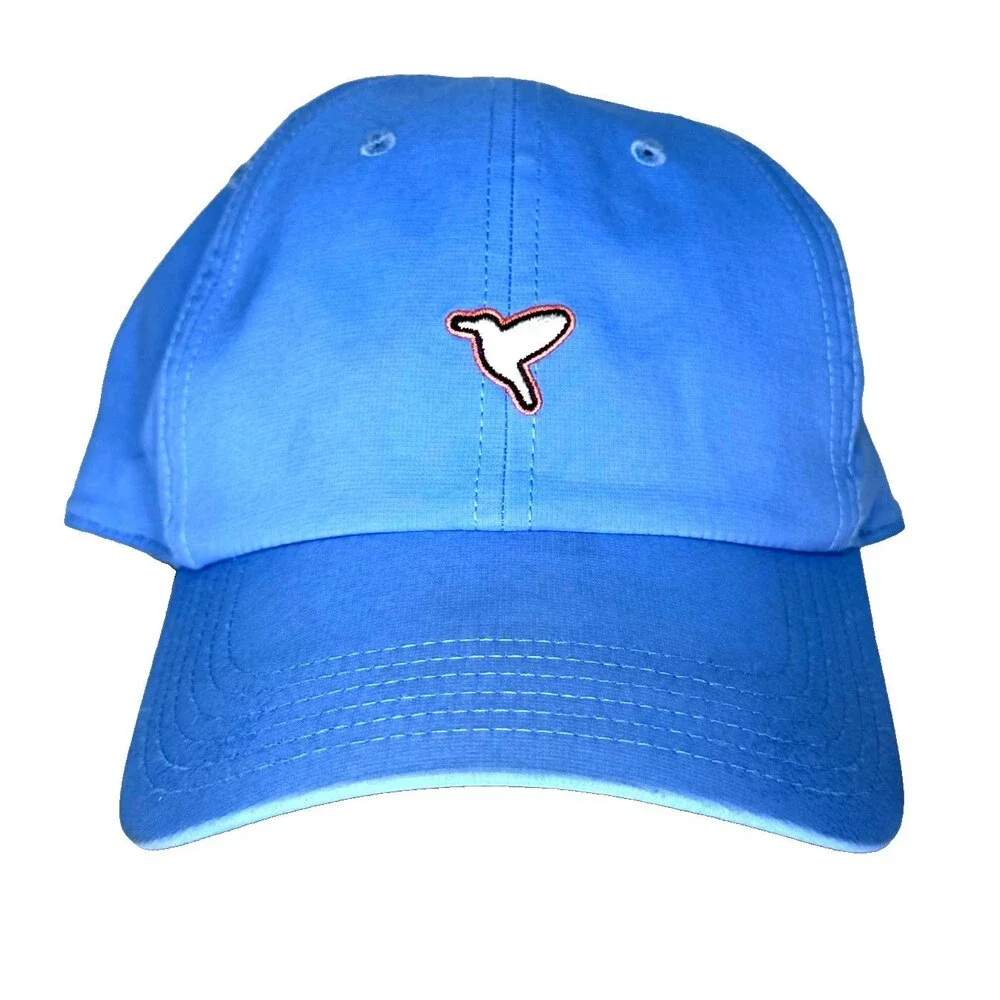 Bird Dogs Blue Performance Hat Adjustable Strapback Athletic Dad Cap Logo